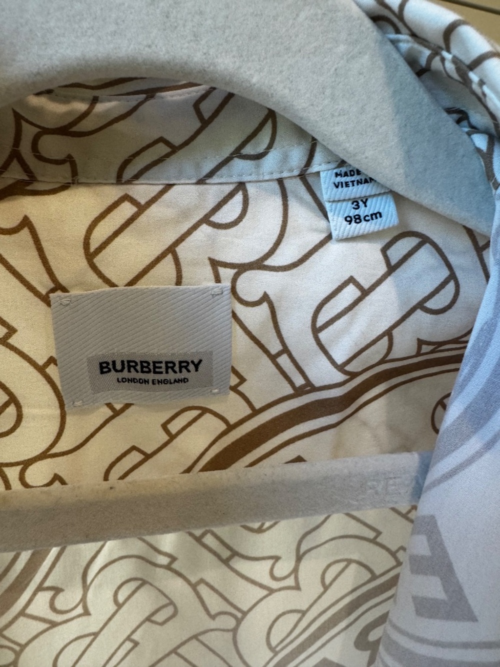Burberry Toddler Button Down Shirt - Picture 2 of 4